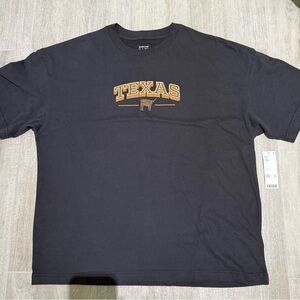 Brand New. Black Texas Graphic T-Shirt. Urban outfitters. Never worn. Size large